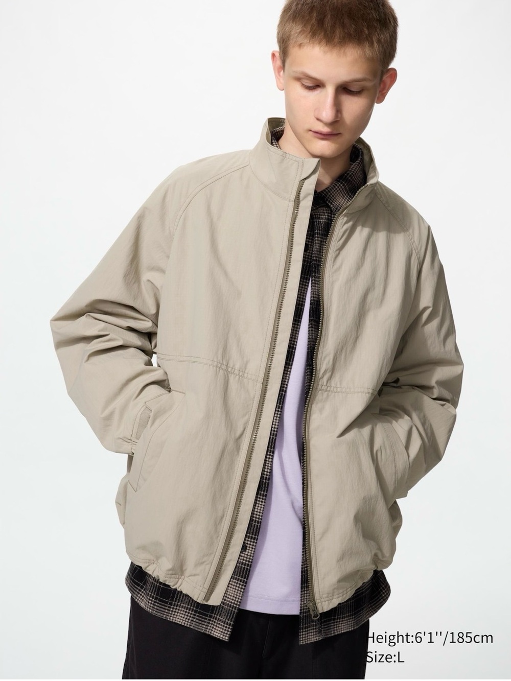 Unisex - Windproof Stand Blouson Jacket NWT Small - Picture 2 of 6